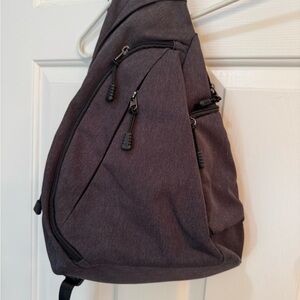 Stylish Gray Sling Bag